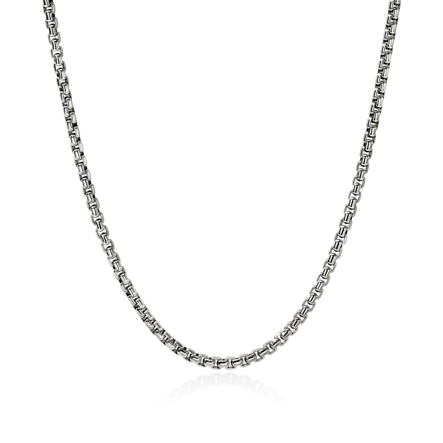 Box Chain Necklace, Sterling Silver, 3.7MM official John Hardy product image 1