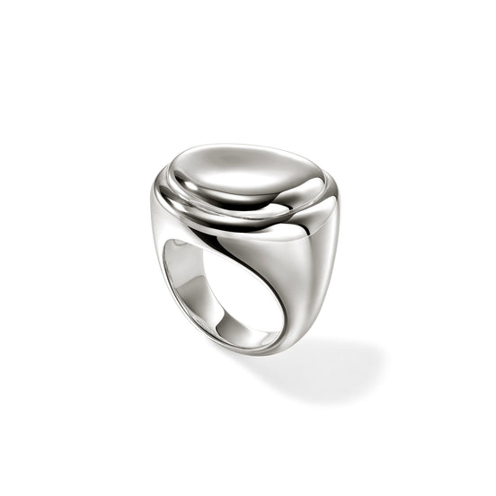 Pebble Ring, Sterling Silver
