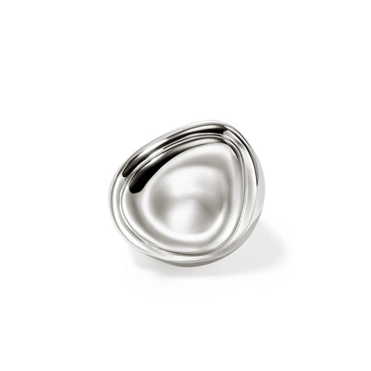 Pebble Ring, Sterling Silver