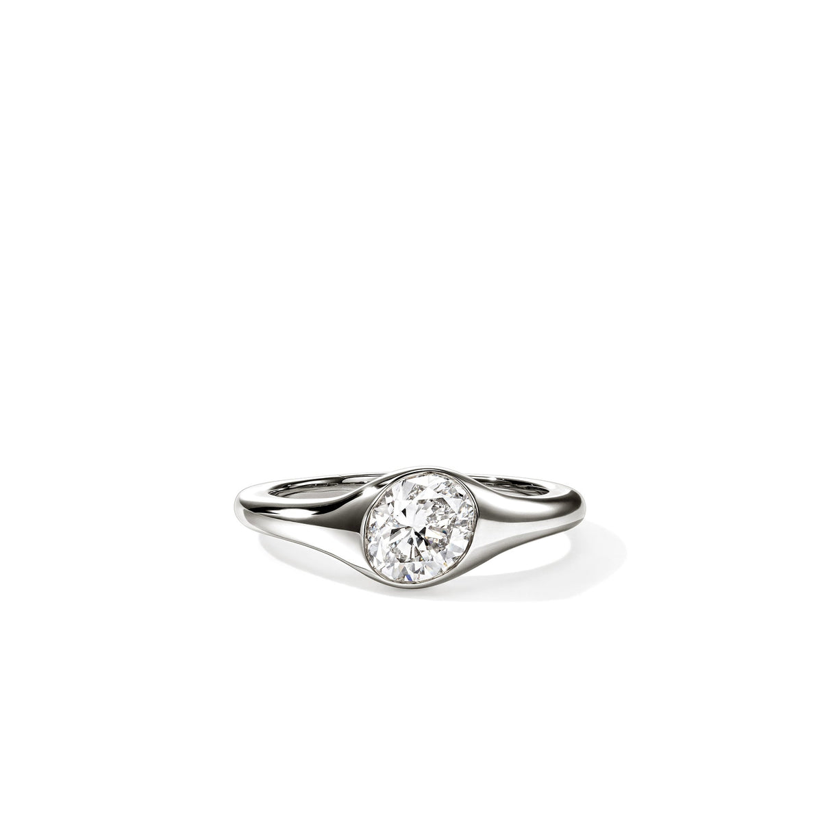 John Hardy Lovestruck 1.25 ct Oval Lab-Grown Diamond Ring, Size 7 — official John Hardy product photograph