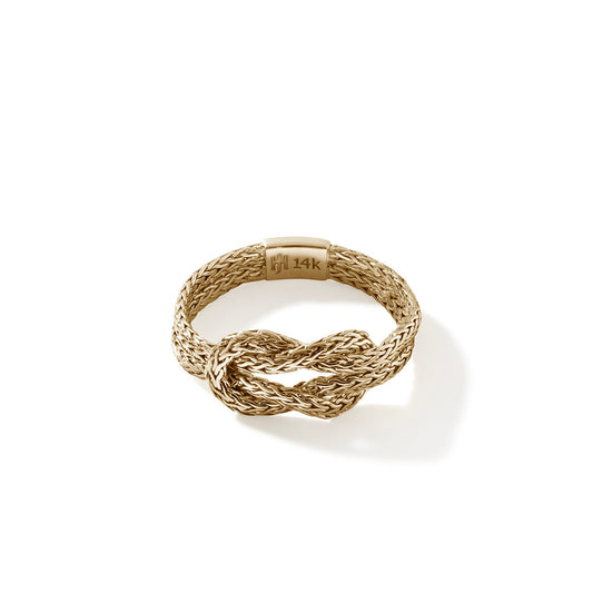 Love Knot Ring, Gold, 3.6MM