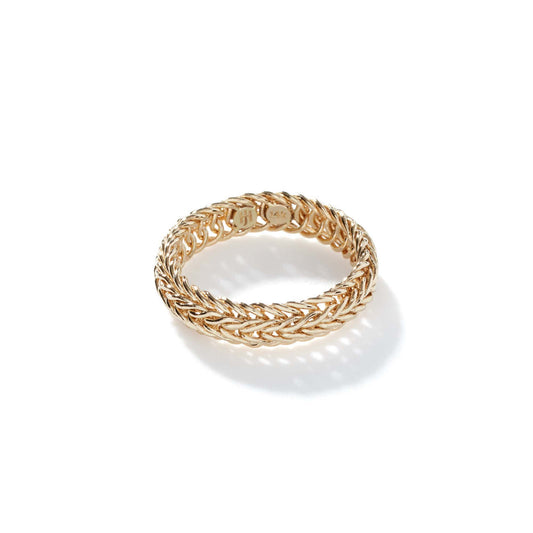 Kami Chain Ring, Gold, Slim