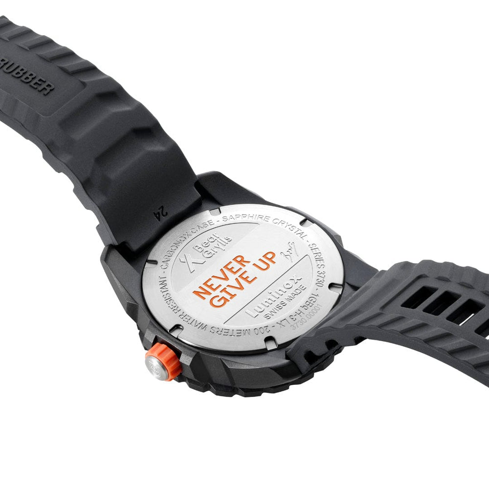 NEW! Bear Grylls Survival Mountain Series, Black & Orange XB.3739 - 43mm