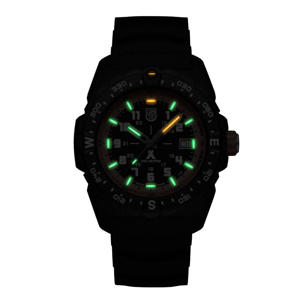 NEW! Bear Grylls Survival Mountain Series, Black & Orange XB.3739 - 43mm