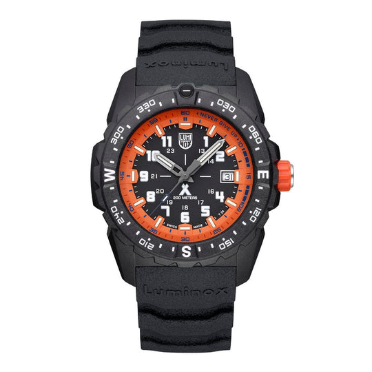 NEW! Bear Grylls Survival Mountain Series, Black & Orange XB.3739 - 43mm