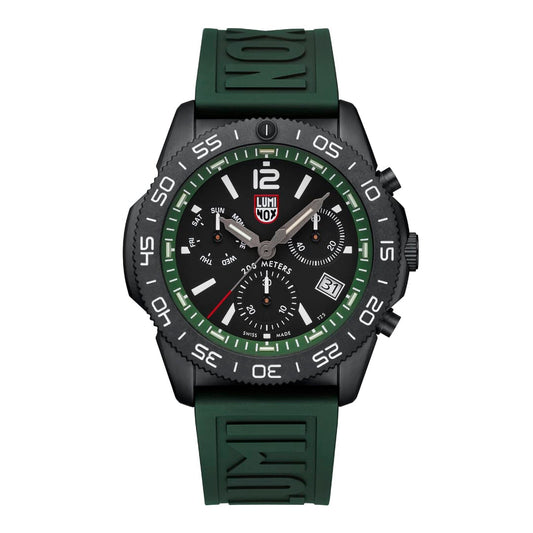 Pacific Diver Chronograph, 44mm, Dive Watch, Forest Green - XS.3147