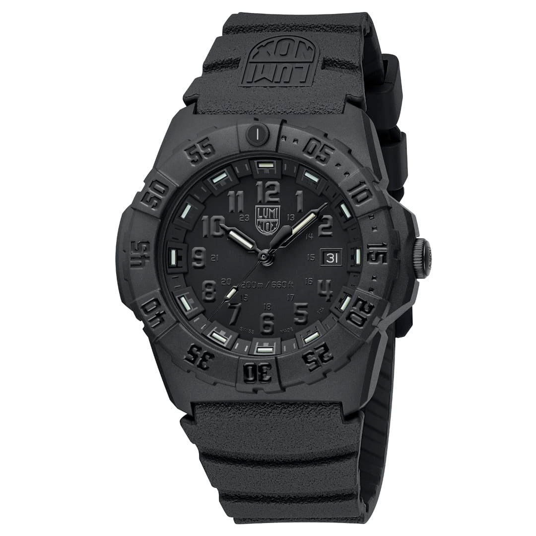 Navy SEAL 3550, 44 mm, Military Dive Watch, Blackout - XS.3551.BO official Luminox product image