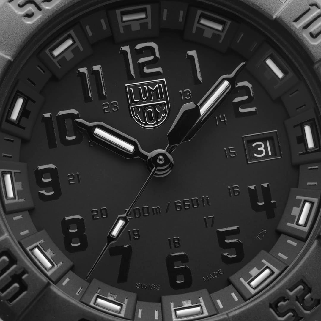 Navy SEAL 3550, 44 mm, Military Dive Watch, Blackout - XS.3551.BO official Luminox product image
