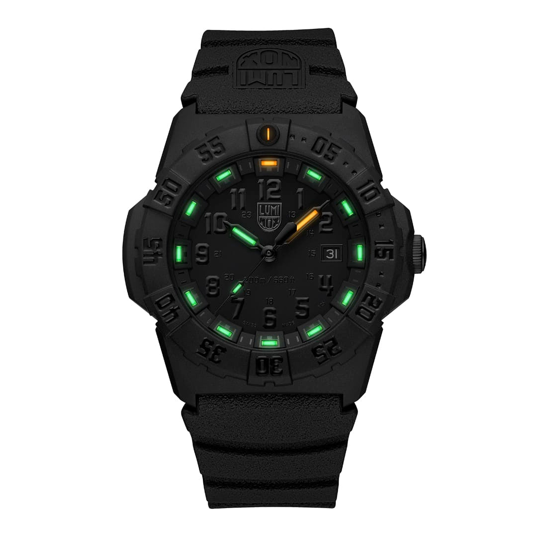 Navy SEAL 3550, 44 mm, Military Dive Watch, Blackout - XS.3551.BO official Luminox product image