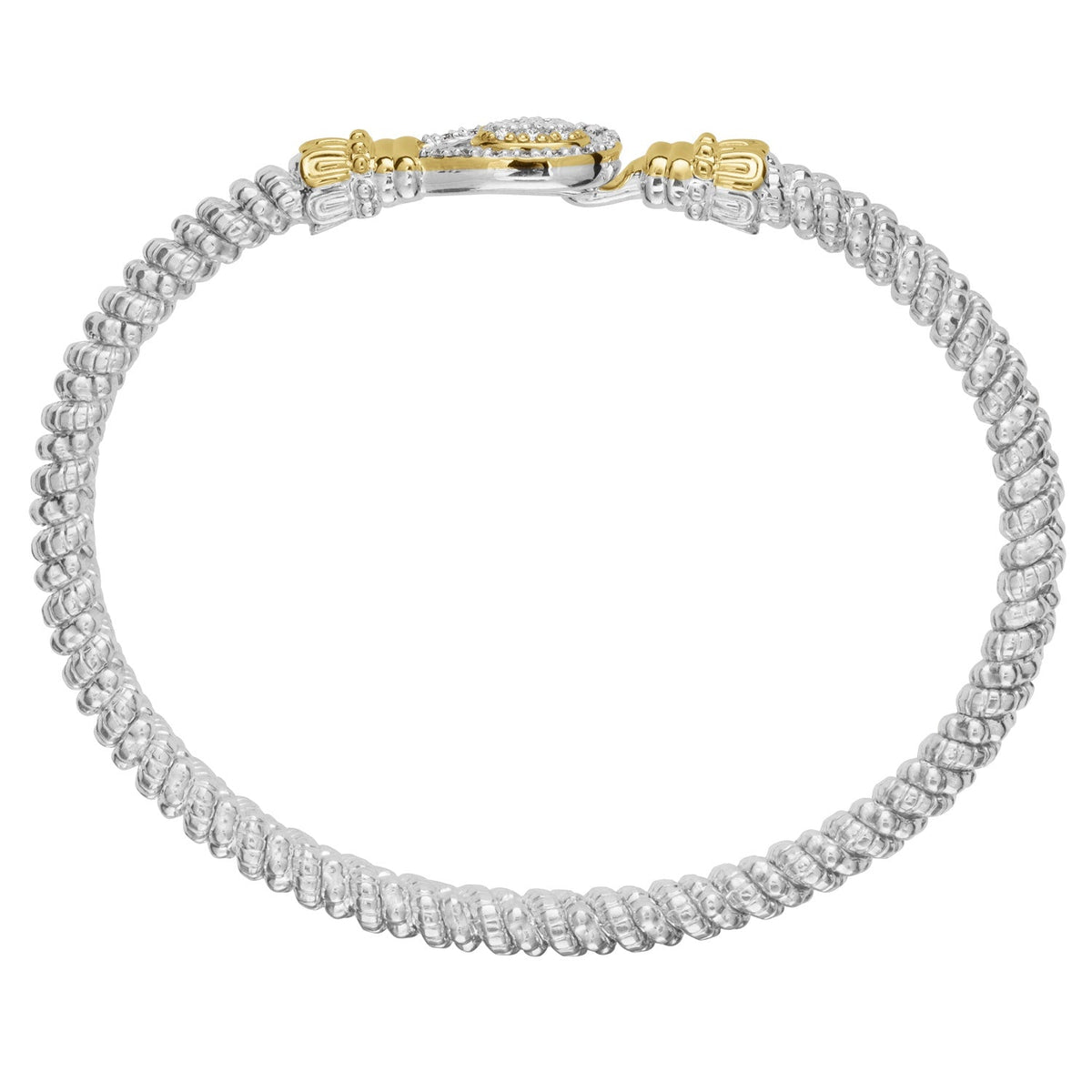 VAHAN Lasso Pavé Diamond Bangle | 24070DD04 — detail view 2