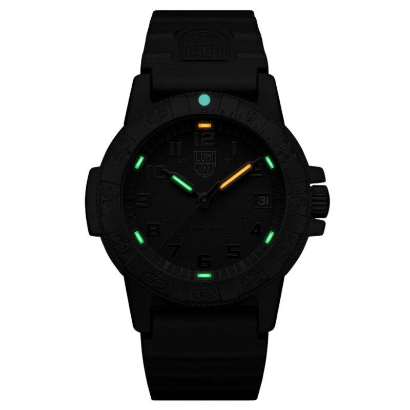 Leatherback SEA Turtle 0301.BO.L " Black Out" Sport Watch - 39mm Midsize