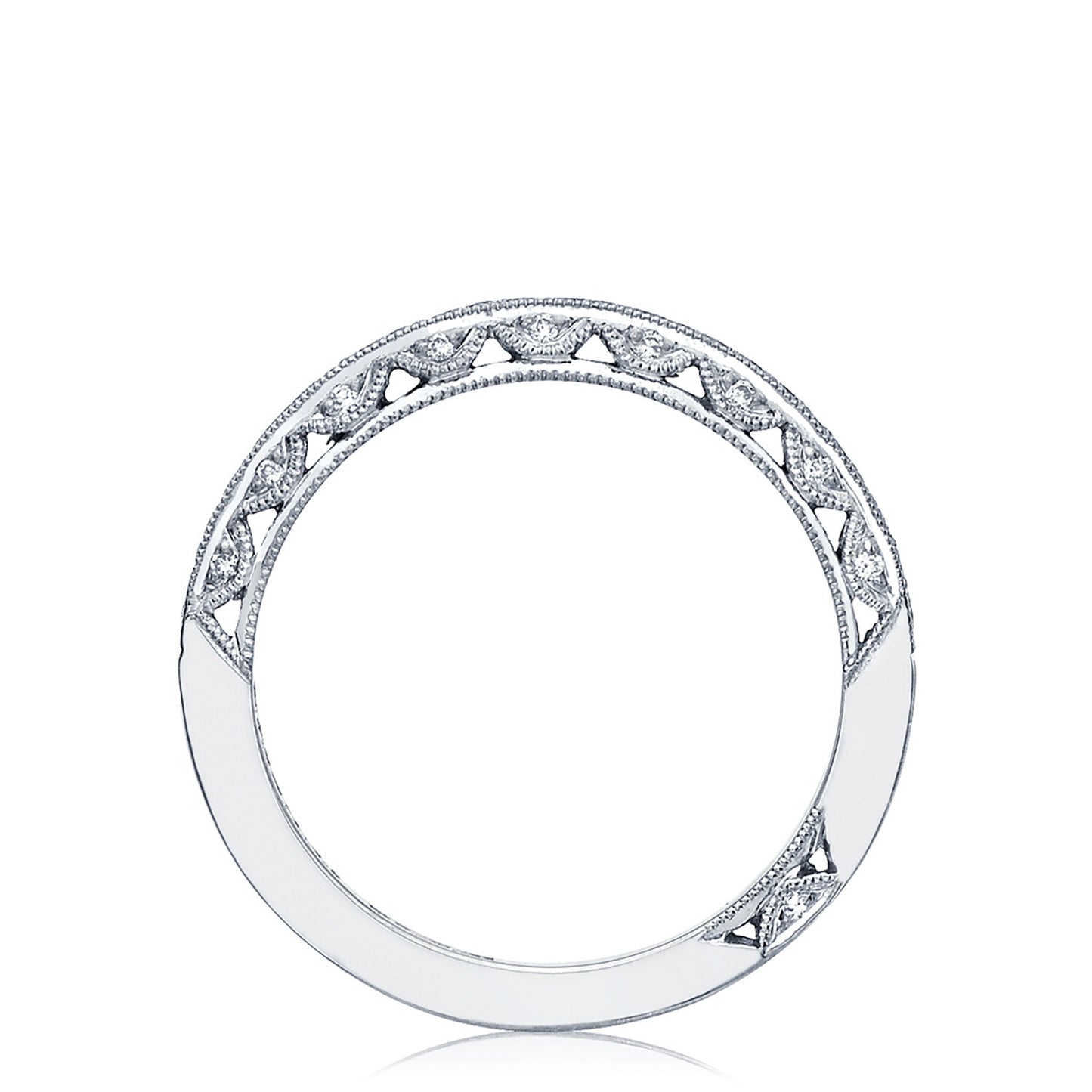 Classic Crescent Tacori Band .45ctw