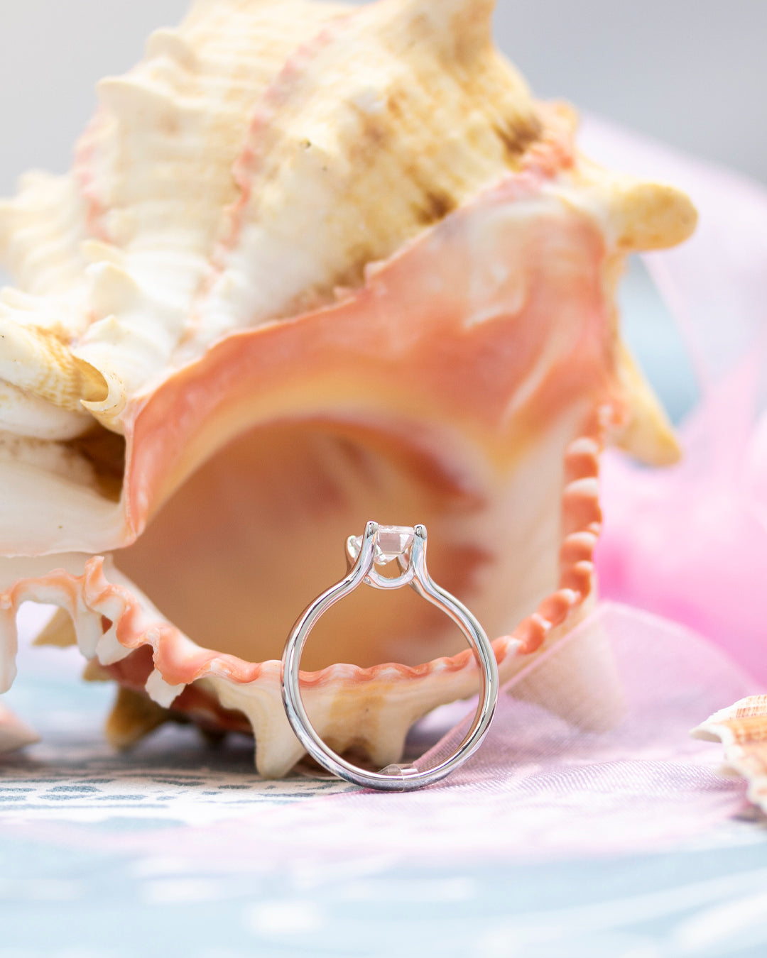 Emerald Engagement Ring