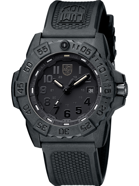 Navy SEAL Trident Black 3501.BO Black Out - 45mm