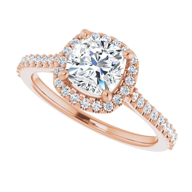 Cushion Engagement Ring