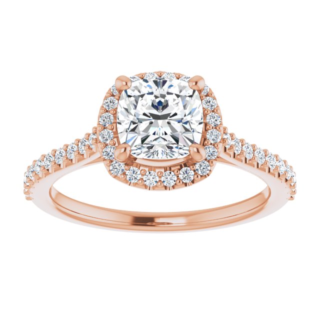 Cushion Engagement Ring