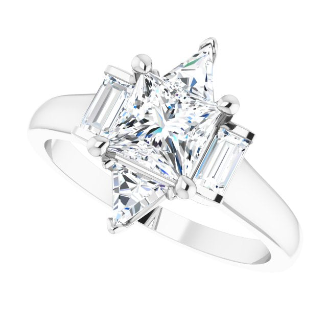 Square Engagement Ring