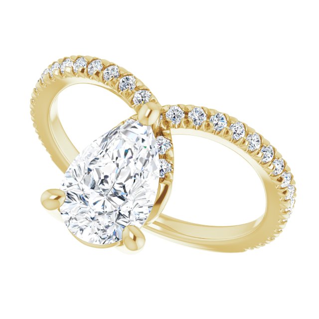 Pear Engagement Ring