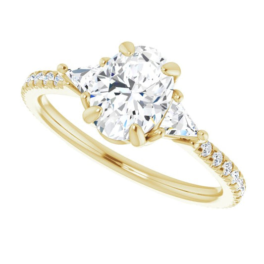 Oval Engagement Ring