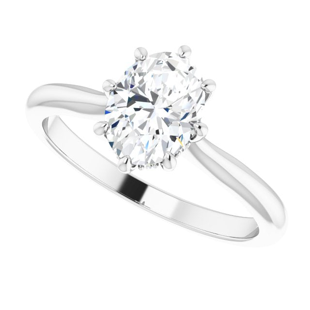 Oval Engagement Ring