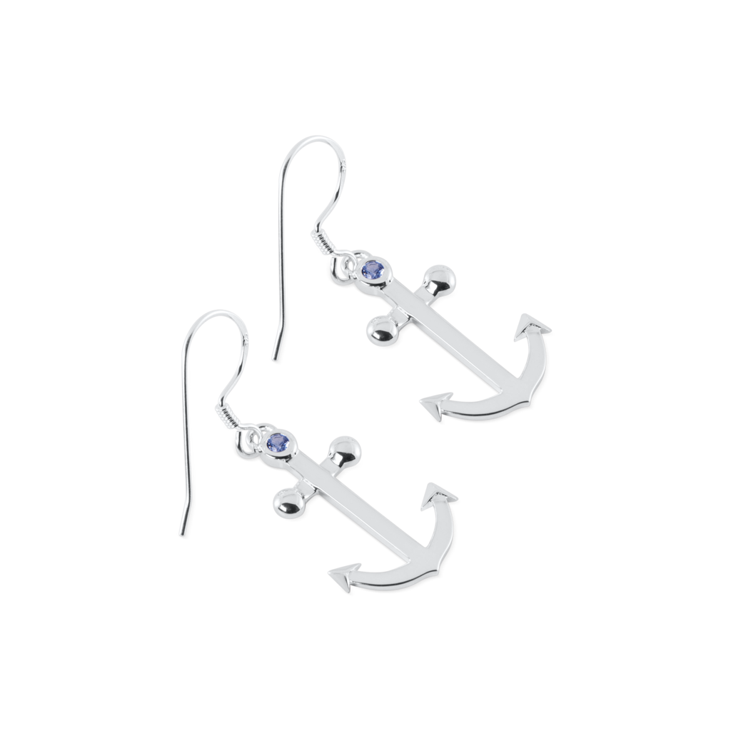 Anchor Dangle Earrings