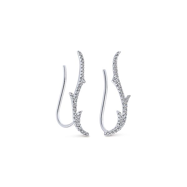 Buy Handmade Sterling Silver Climbing Earrings, Climber Earrings, Silver Ear  Climbers, Silver Ear Climber Studs, Minimalist Climber, Long Ear Climber,  Curved Ear Climber Online at desertcartINDIA