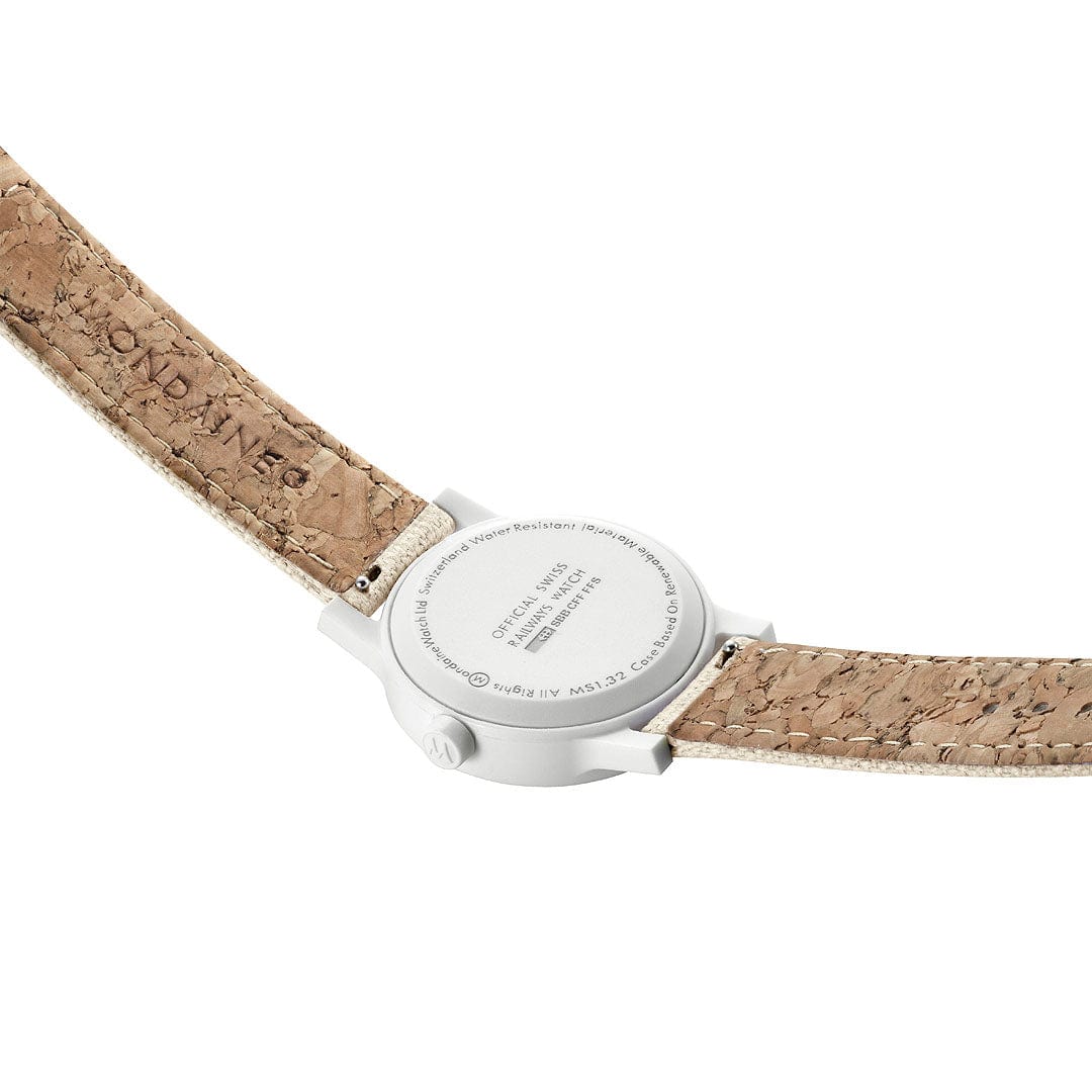 SPECIAL ORDER ONLY - ESSENCE - SUSTAINABLE MATERIAL - IVORY WHITE - 32 MM