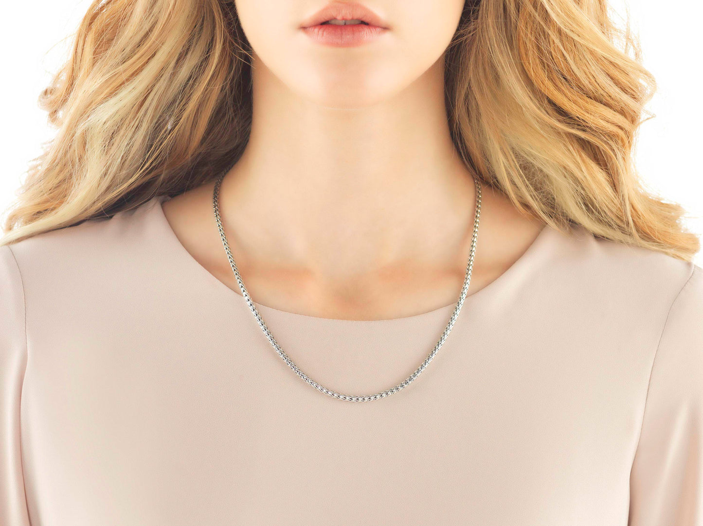 Classic Chain Woven Necklace