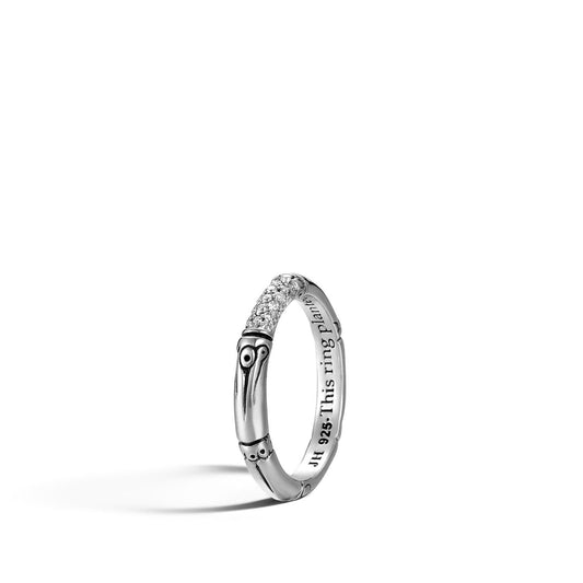 Band Ring with Diamonds