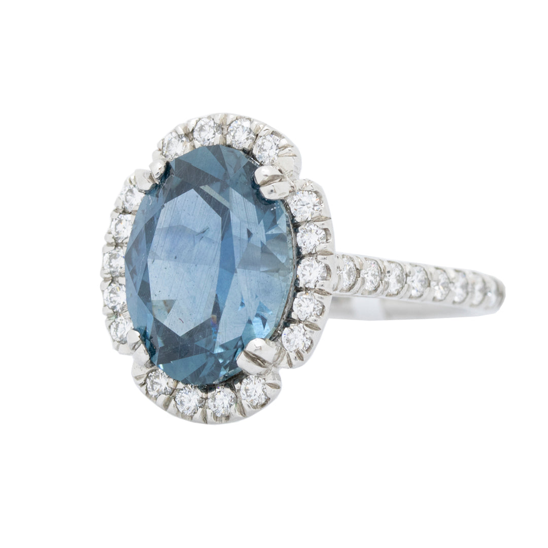 Montana Sapphire & Diamonds Ring