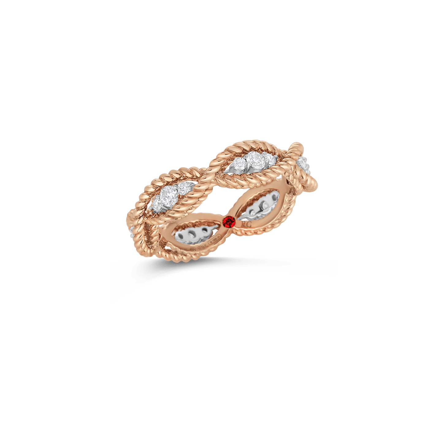 New Barocco Ring With Diamonds