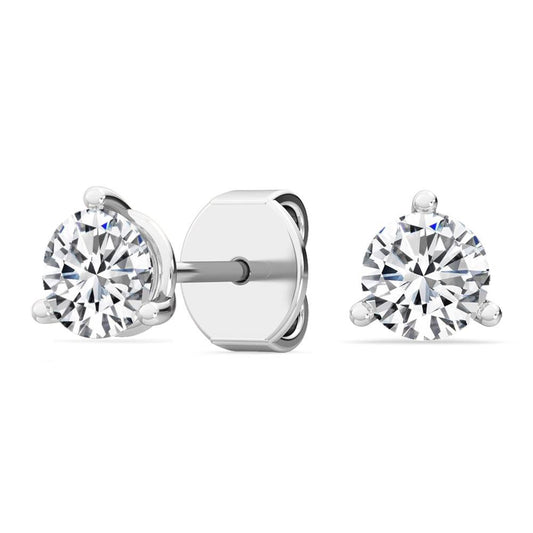 LAB GROWN Diamond Stud Earrings (0.59ctw)