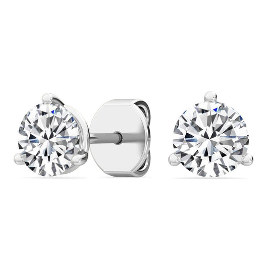 Lab Grown Diamond Stud Earrings (0.80ctw)