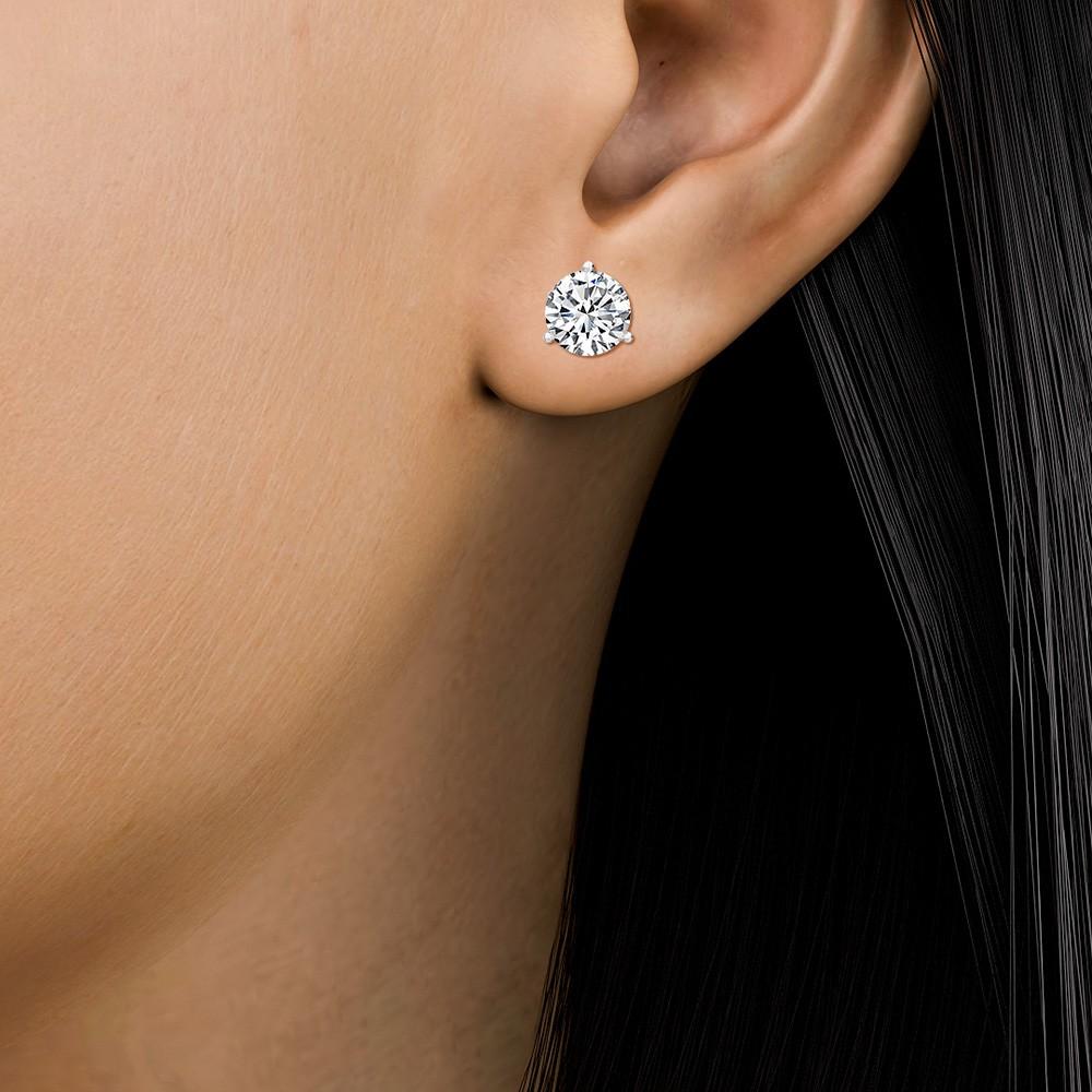 Lab Grown Diamond Stud Earrings (4.0ctw)