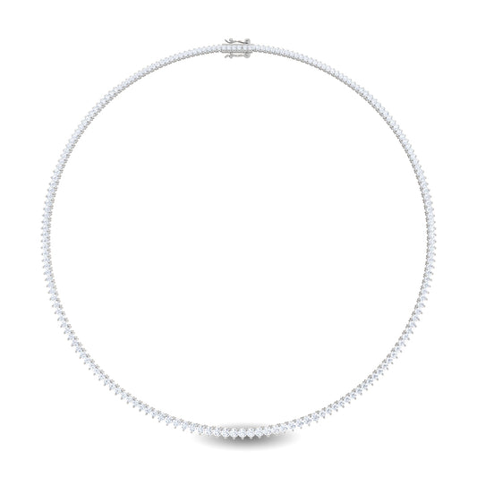 Riviera Lab Diamond Tennis Necklace (10ctw)