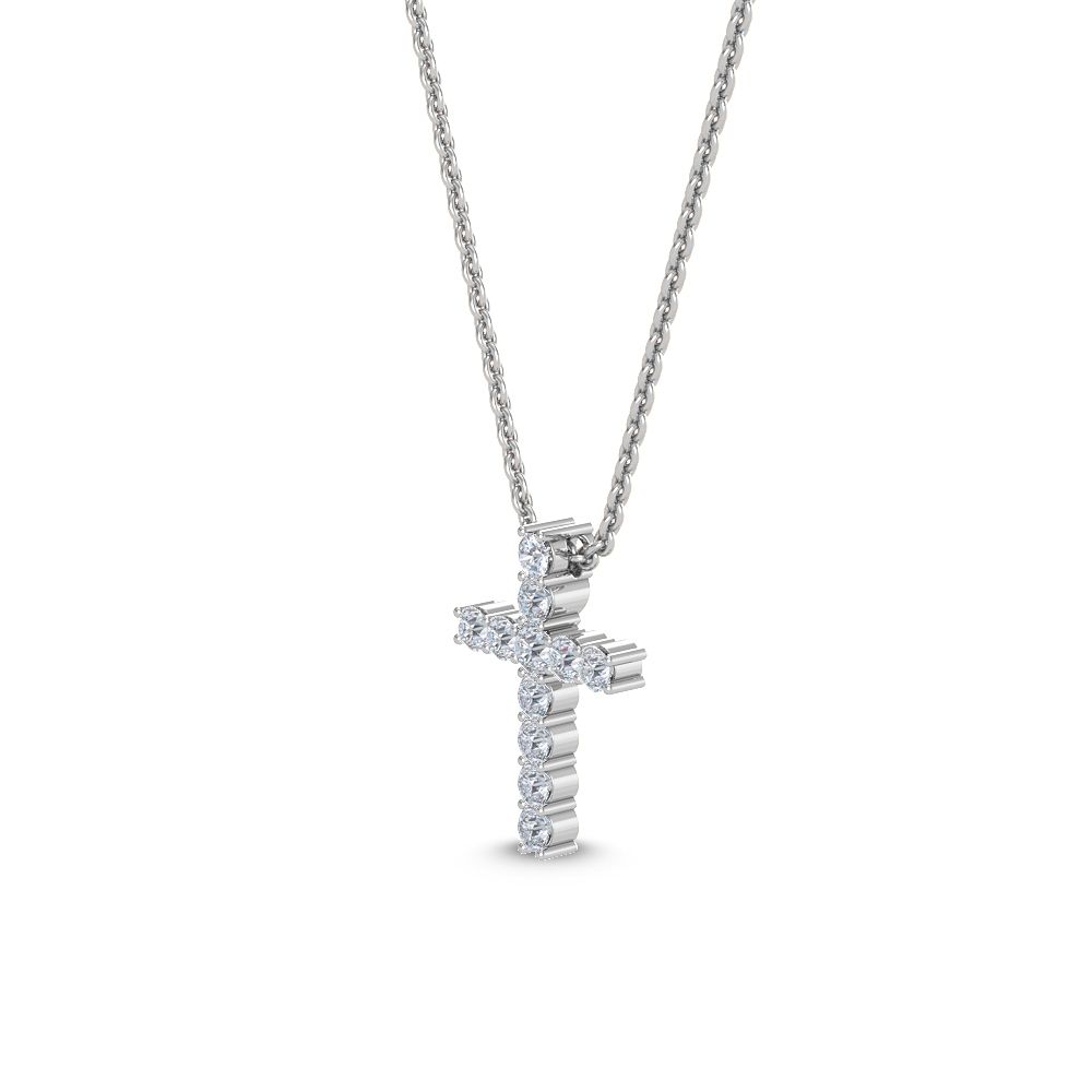 Cross Lab Diamond Necklace (0.25 ctw)