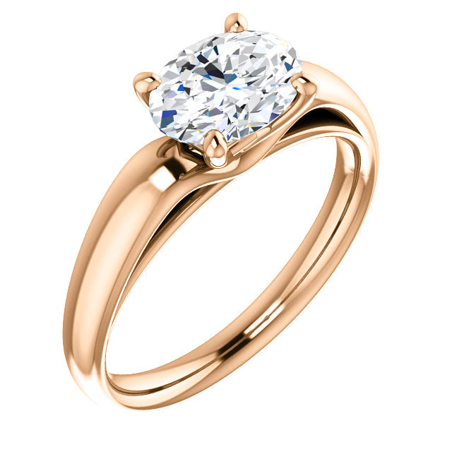 Oval Engagement Ring