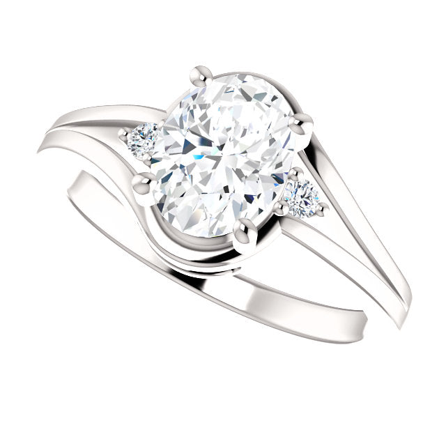 Oval Diamond Ring