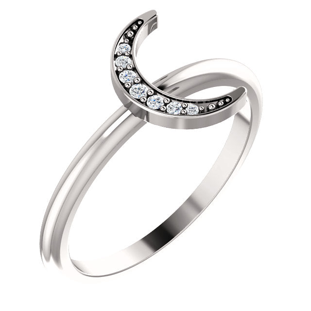 Stackable Crescent Ring