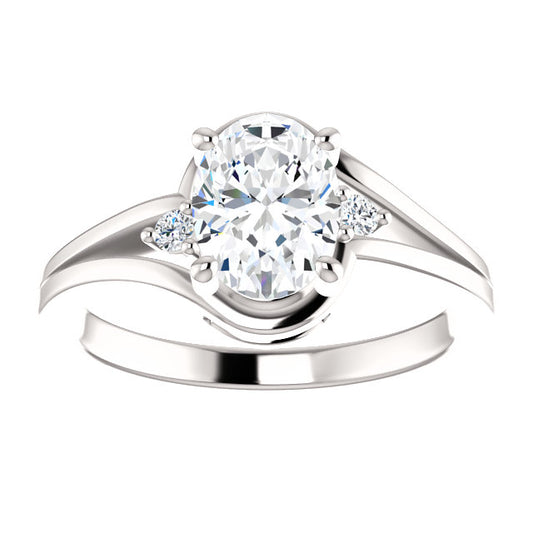 Oval Diamond Ring