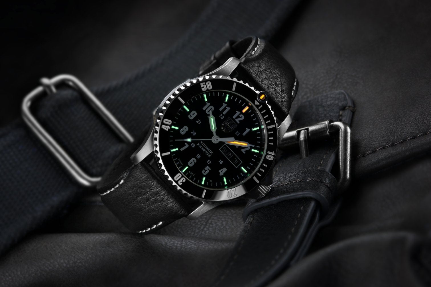 Sport Timer Automatic 0921 Swiss Movement 42mm – Diamond Shoal