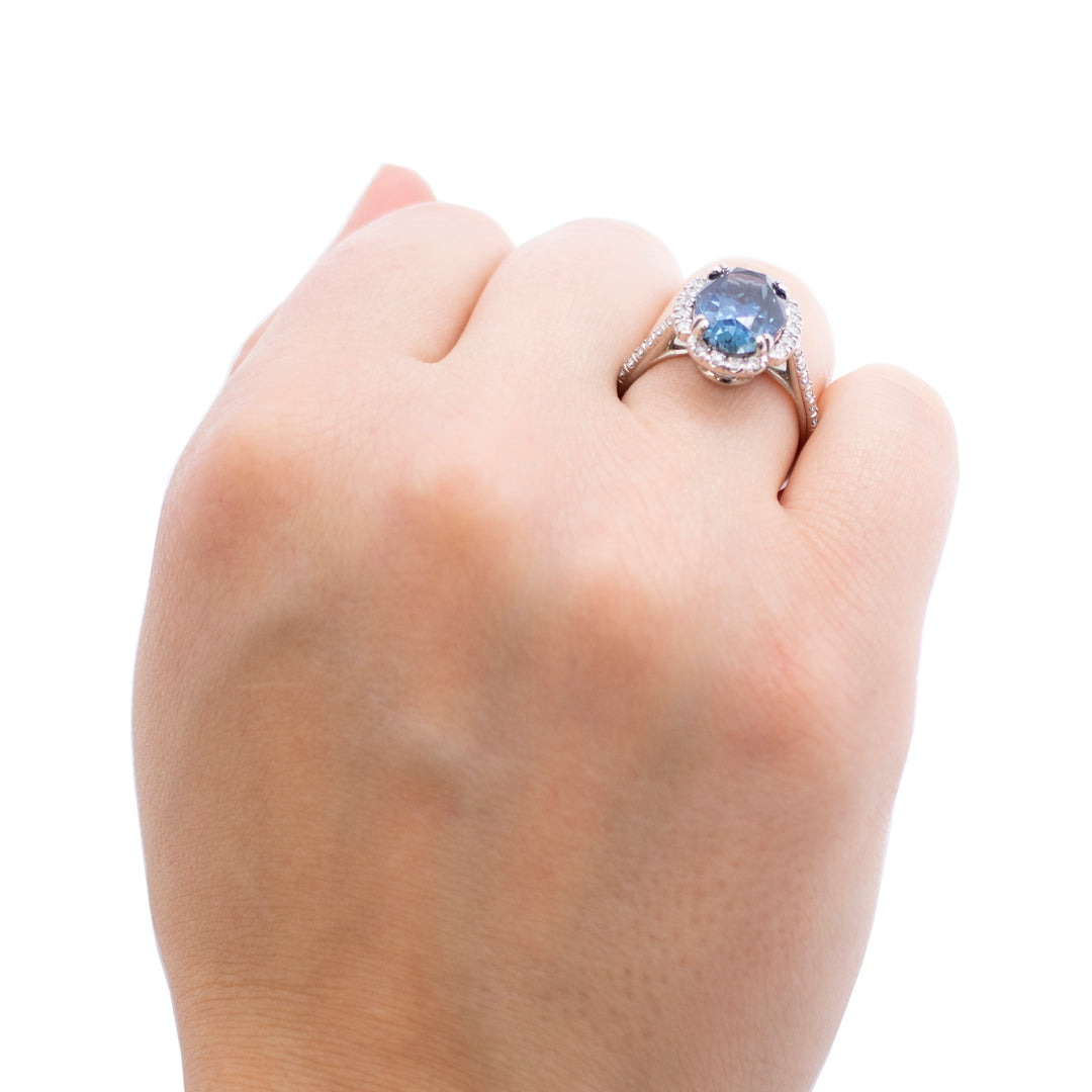Montana Sapphire & Diamonds Ring