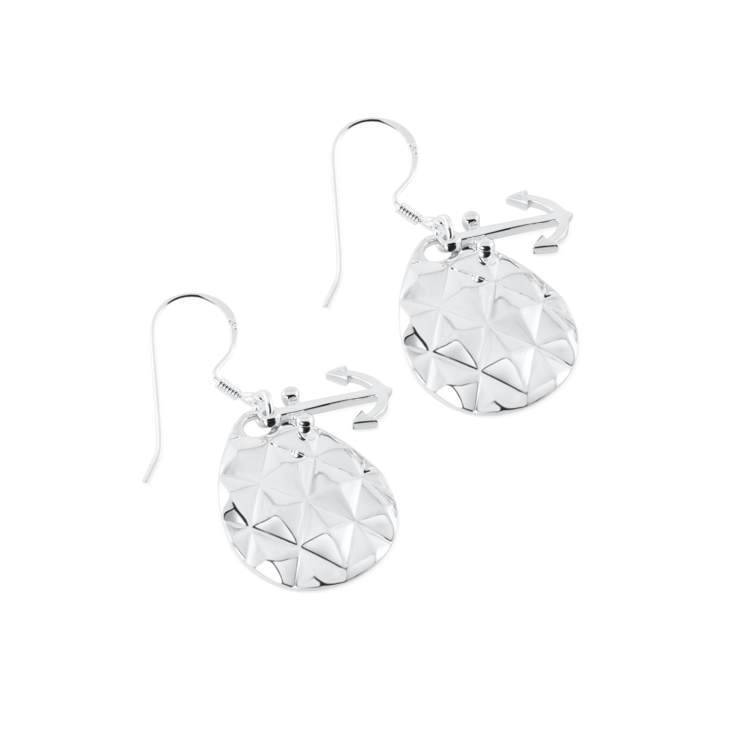 Anchor Spinner Earrings