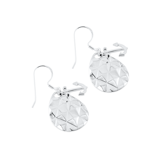 Anchor Spinner Earrings