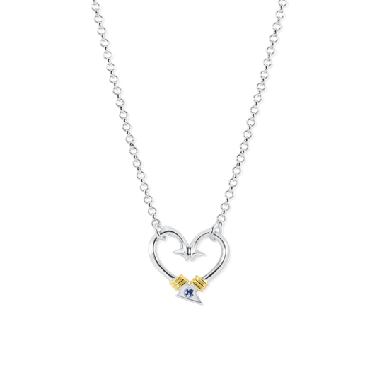Hook Heart Necklace (Small)