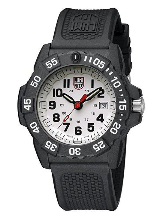 LAST CALL! Navy SEAL Trident White Dial 3507 - 45mm