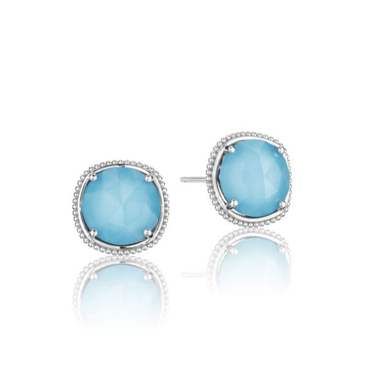 Bold Simply Gem Stud featuring Neo-Turquoise