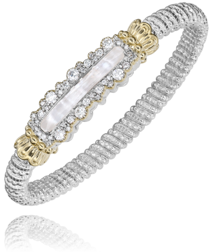 Mother of Pearl Diamond Bracelet