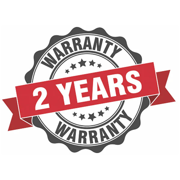 2-year warranty